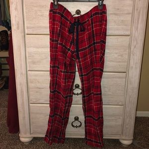 Plaid Pajama Bottoms